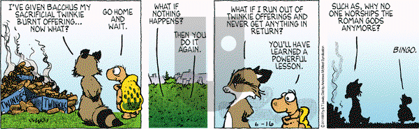Over the Hedge on Saturday June 16, 2018 Comic Strip