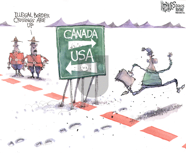 Matt Davies on Monday January 13, 2025 Comic Strip