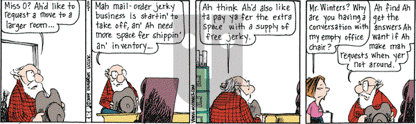 The Elderberries on Saturday May 10, 2025 Comic Strip