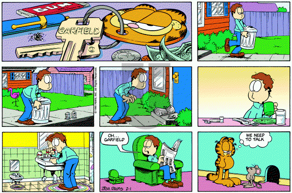 Garfield on Sunday May 31, 1998 Comic Strip