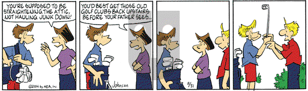 Arlo and Janis on Tuesday August 31, 2004 Comic Strip