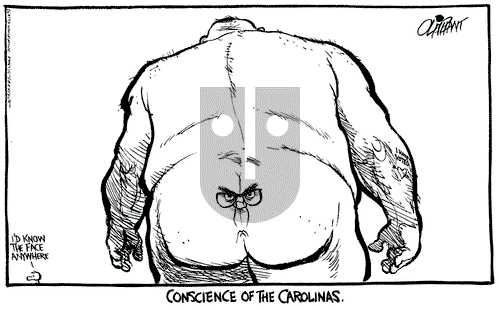 Pat Oliphant on Thursday November 8, 1990 Comic Strip