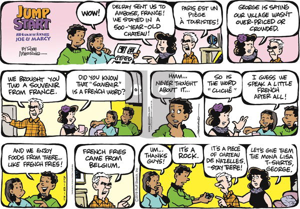 JumpStart on Sunday September 8, 2019 Comic Strip