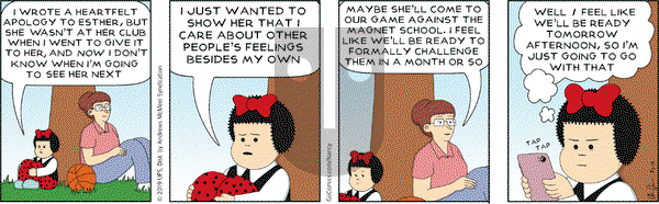 Nancy on Saturday July 6, 2019 Comic Strip