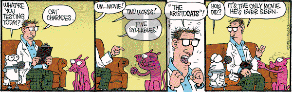 Monty on Friday September 13, 2019 Comic Strip