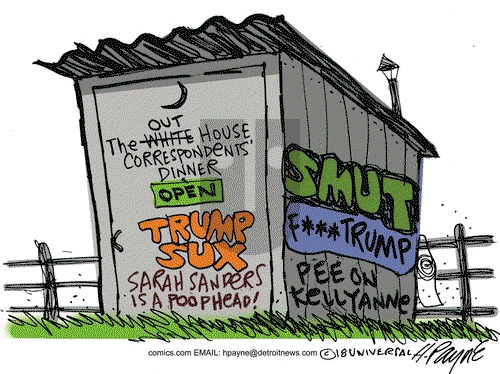 Henry Payne on Tuesday May 1, 2018 Comic Strip