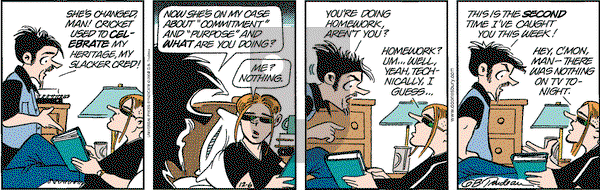 Doonesbury on Wednesday December 6, 2000 Comic Strip