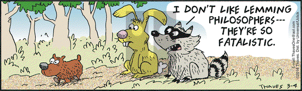 Frank and Ernest on Friday March 4, 2016 Comic Strip