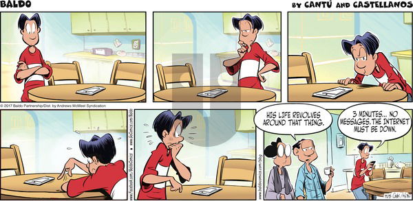 Baldo on Sunday November 5, 2017 Comic Strip