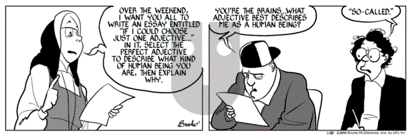 9 Chickweed Lane - Friday January 30, 2004 Comic Strip