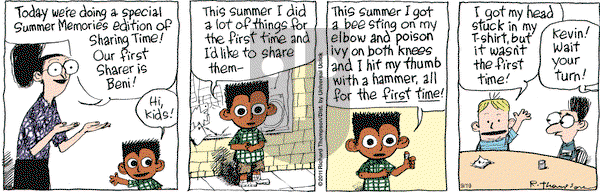 Cul de Sac on Monday September 19, 2016 Comic Strip