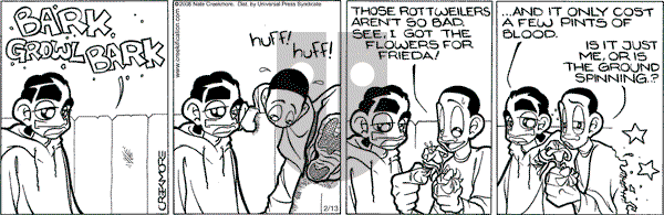 Maintaining on Wednesday February 13, 2008 Comic Strip