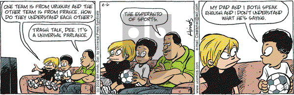 Cleats on Thursday June 6, 2002 Comic Strip