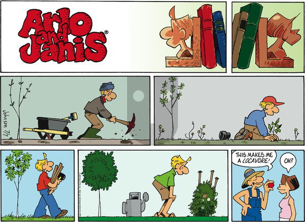 Arlo and Janis on Sunday July 7, 2013 Comic Strip