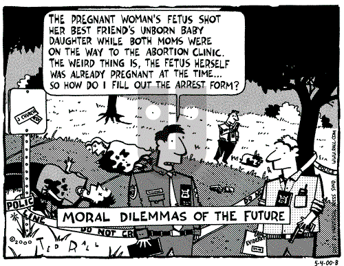 Ted Rall on Saturday May 6, 2000 Comic Strip