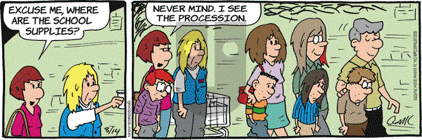 Lola on Tuesday August 14, 2018 Comic Strip