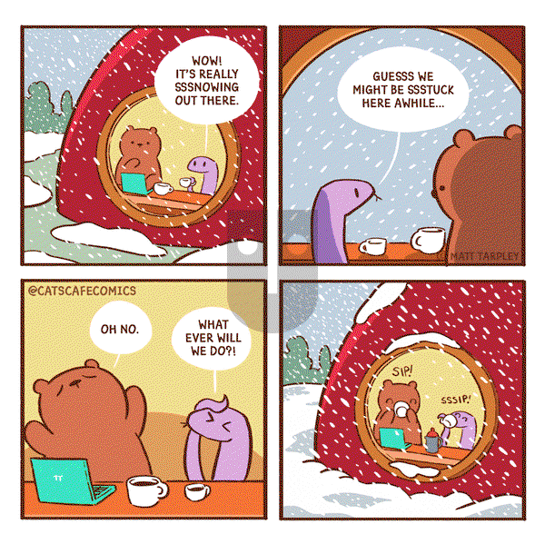 Cat's Cafe on Monday December 5, 2022 Comic Strip