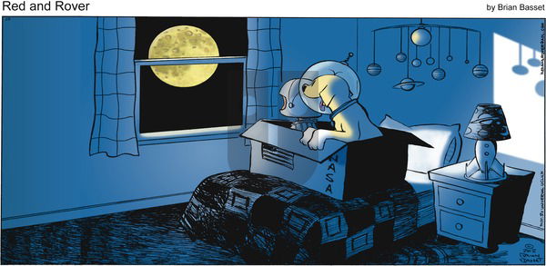 Red and Rover - Sunday February 8, 2015 Comic Strip