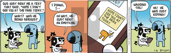 Pooch Cafe on Saturday January 6, 2018 Comic Strip