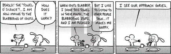 Pearls Before Swine on Monday July 25, 2005 Comic Strip
