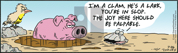 Frank and Ernest on Wednesday July 26, 2017 Comic Strip