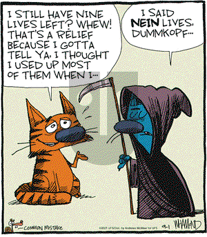 Reality Check on Wednesday September 1, 2021 Comic Strip
