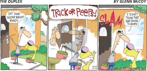 The Duplex on Sunday April 4, 2010 Comic Strip