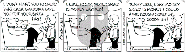 The Born Loser - Saturday February 18, 2006 Comic Strip