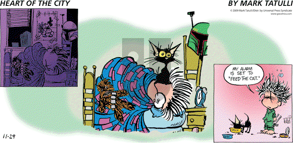 Heart of the City on Sunday November 29, 2009 Comic Strip