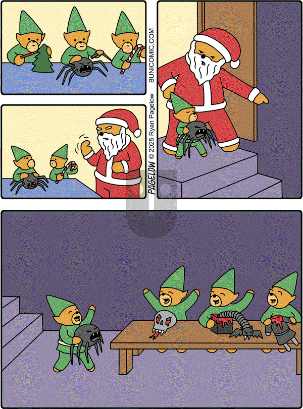 Buni on Monday December 8, 2025 Comic Strip