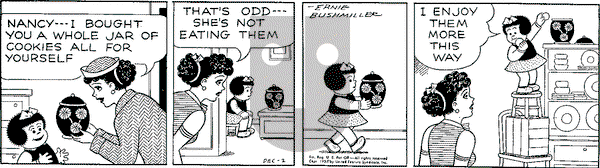 Nancy Classics on Friday December 6, 2024 Comic Strip