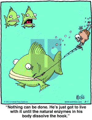 In the Bleachers - Friday August 1, 2003 Comic Strip