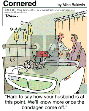 Cornered - Tuesday November 29, 2011 Comic Strip