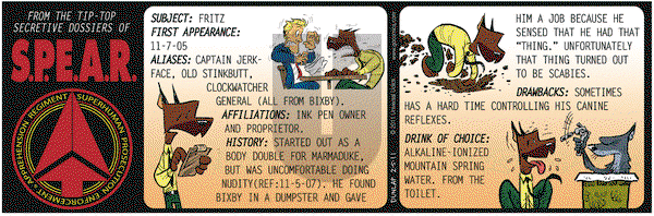 Ink Pen on Saturday February 5, 2011 Comic Strip