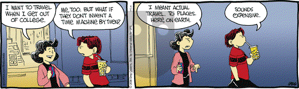 The Buckets on Tuesday April 5, 2016 Comic Strip
