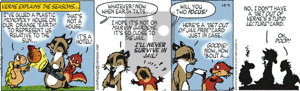 Over the Hedge on Friday October 1, 2010 Comic Strip
