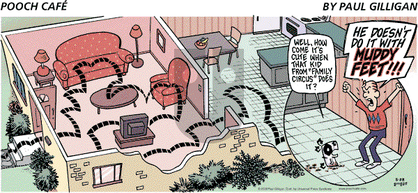 Pooch Cafe on Sunday May 28, 2006 Comic Strip