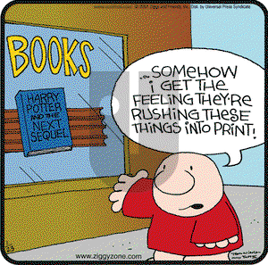 Ziggy on Tuesday January 23, 2001 Comic Strip