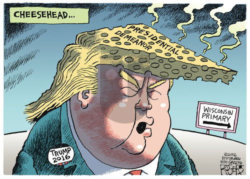 Rob Rogers on Sunday April 3, 2016 Comic Strip