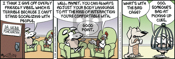 DeFlocked on Saturday January 25, 2025 Comic Strip