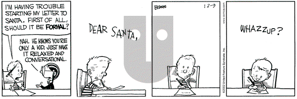 Grand Avenue on Monday December 9, 2002 Comic Strip