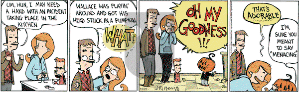 Wallace the Brave on Tuesday October 23, 2018 Comic Strip