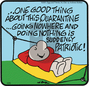 Ziggy on Monday May 25, 2020 Comic Strip