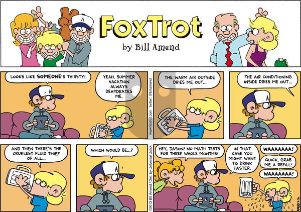 FoxTrot on Sunday May 26, 2013 Comic Strip