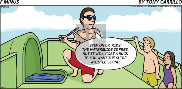 F Minus on Sunday October 15, 2017 Comic Strip