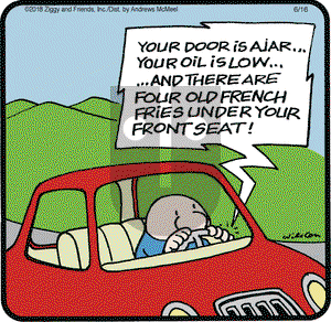 Ziggy on Saturday June 16, 2018 Comic Strip