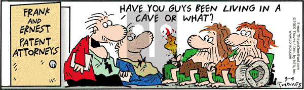 Frank and Ernest - Wednesday March 4, 2009 Comic Strip