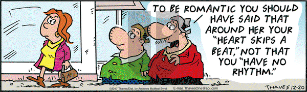 Frank and Ernest on Wednesday December 20, 2017 Comic Strip