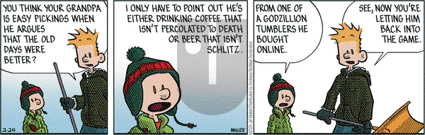 Frazz - Saturday February 24, 2024 Comic Strip