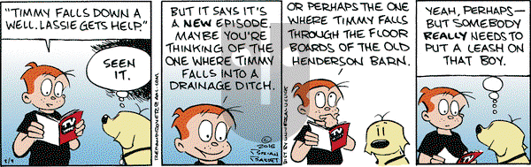 Red and Rover on Wednesday March 9, 2016 Comic Strip